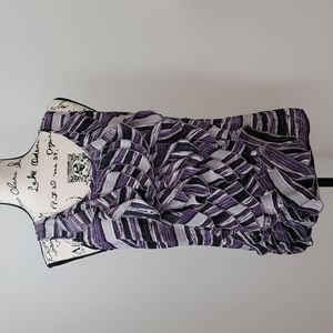 Michael Kors Ruffled Front Sleeveless Blouse